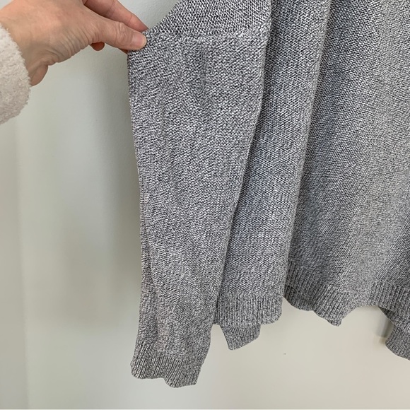 Moth Gray/White Oversized Sweater Size S - Picture 5 of 6